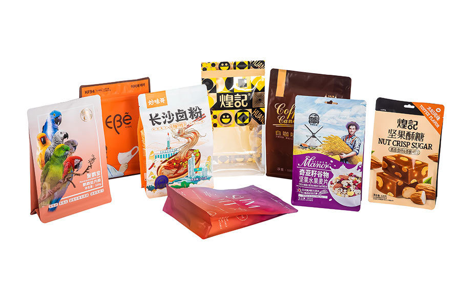 Eight-sided seal bags